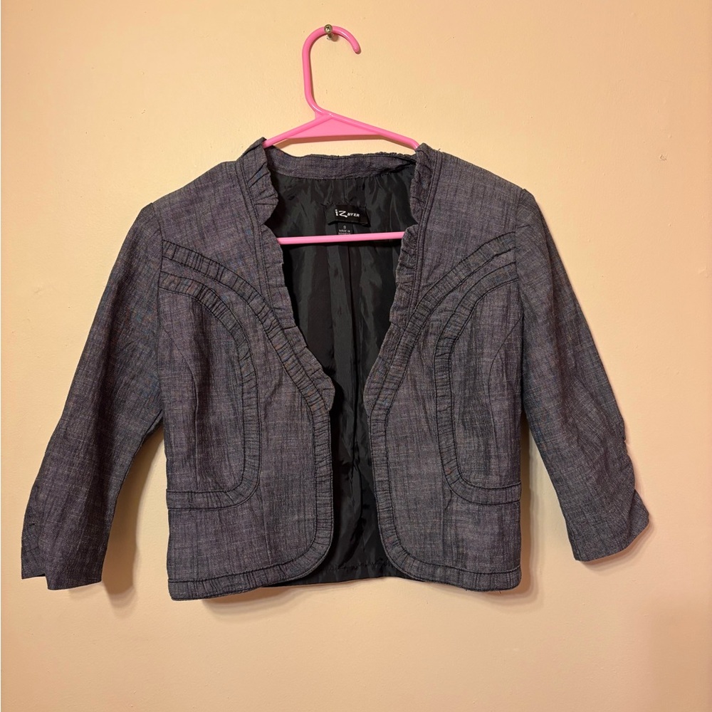 Vintage Iz Byer Charcoal Blazer